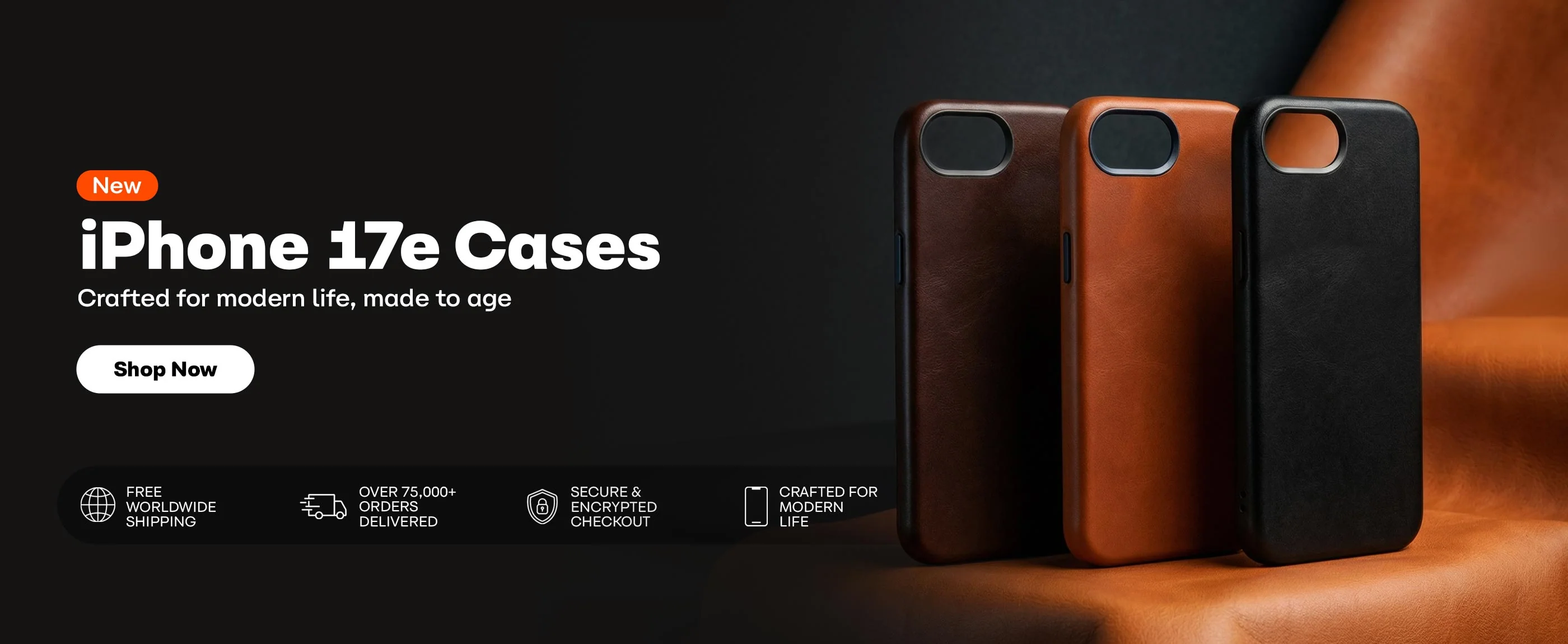 Timeless Leather, Tailored for Tech